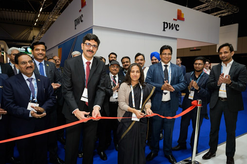 Inauguration of the India Pavilion at the 26<sup>th</sup> WEC
