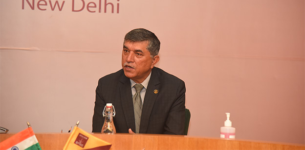ONGC CMD speaking on the occasion