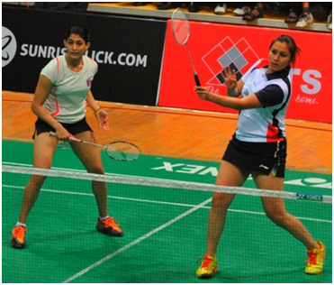 Ashwini & Jwala in action