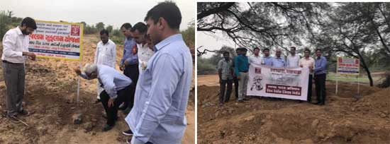 Watershed management by ONGC at Ahmedabad