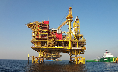 Oil and natural gas plant