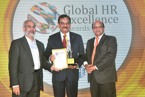 Mr.Jamestin receiving the JRD Tata Award for Leadership in HR Mr.Jamestin receiving the JRD Tata Award for Leadership in HR