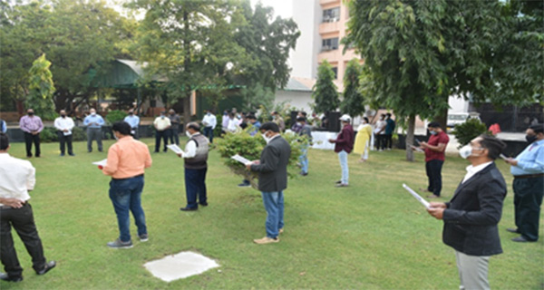Observance of Constitution Day at Ahmedabad Asset