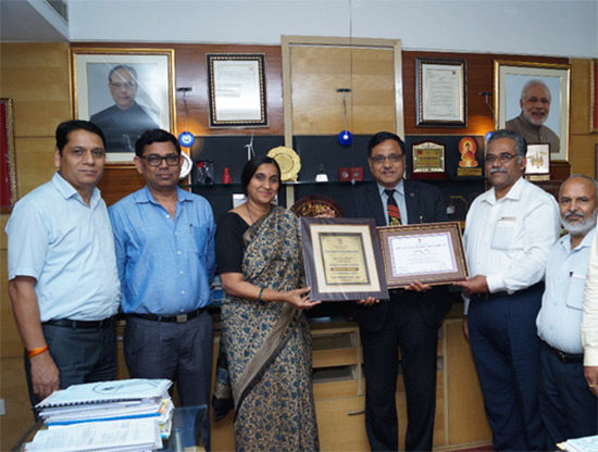 Team CSR sharing proud moments with Director (HR) [above] and Director (Onshore)