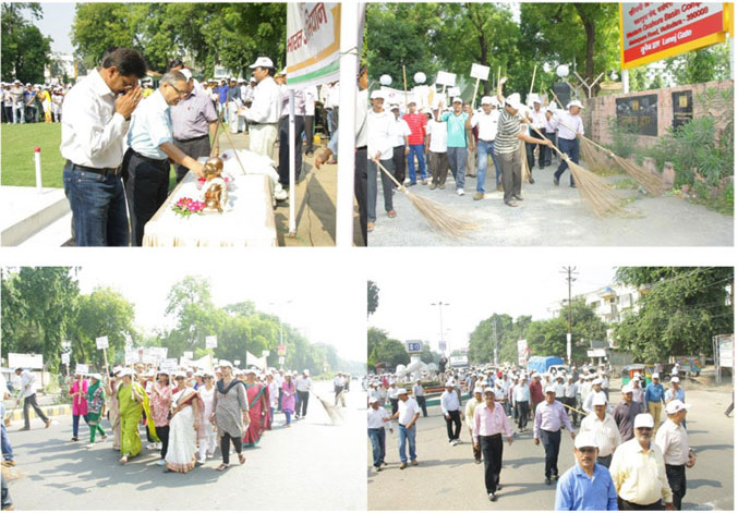 Glimpses of the Campaign at ONGC, Vadodara