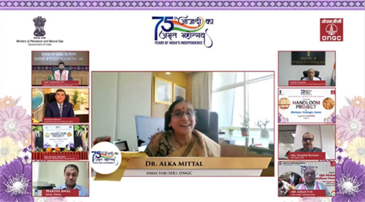 Director (HR) Dr Alka Mittal delivering the welcome address