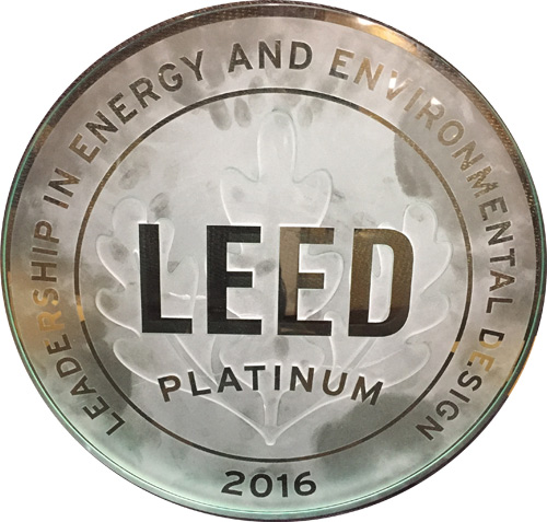 LEED Platinum award received by ONGC