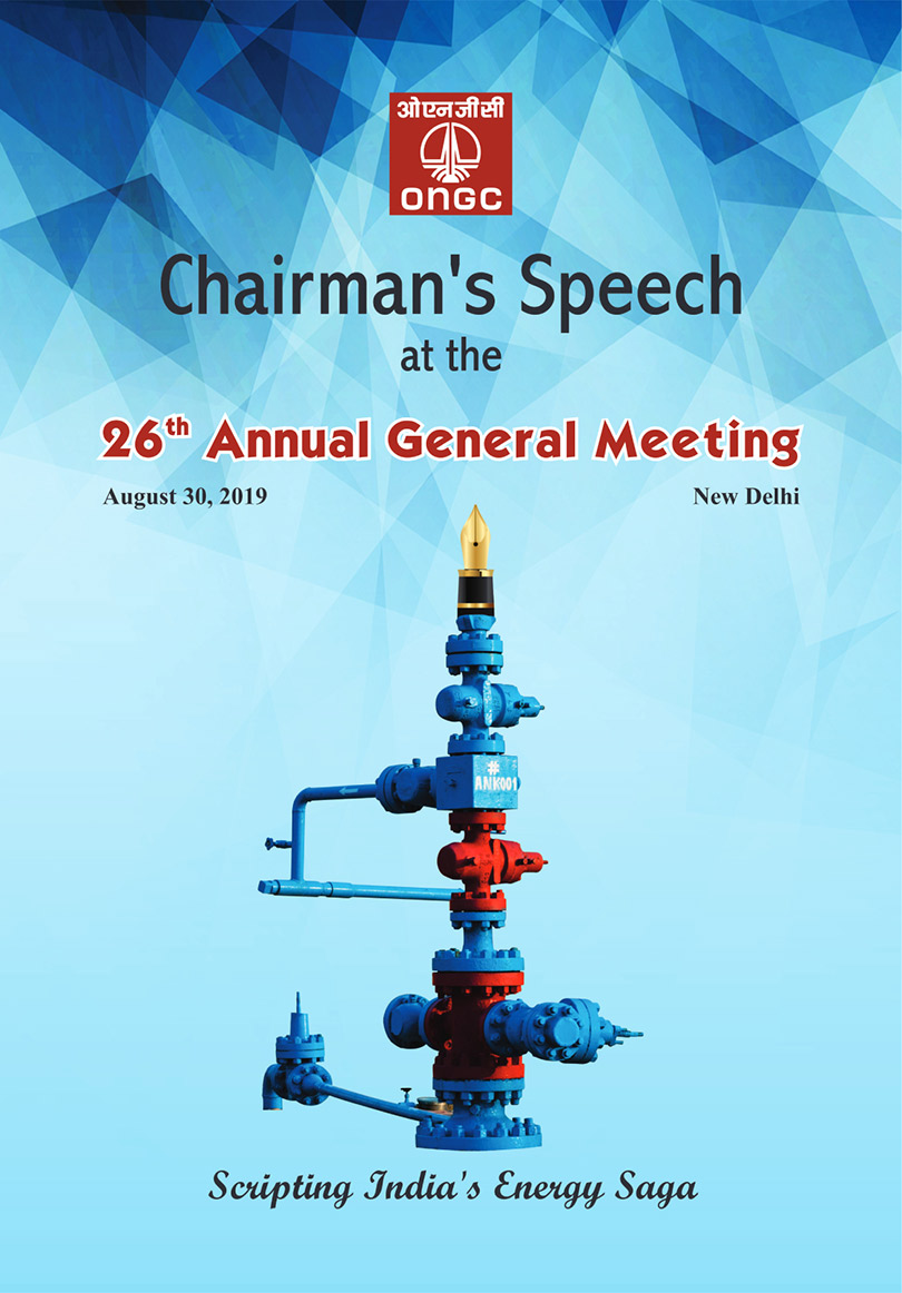 CMDs speech at the 26th AGM