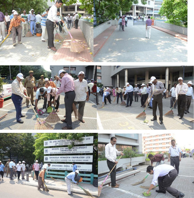 Officials on cleaning drive at CMDA