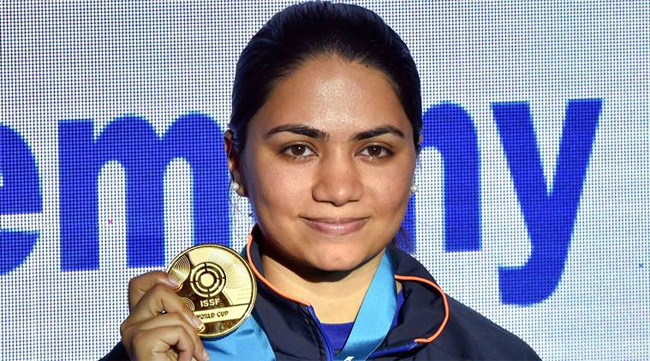 Apurvi Chandela broke the World Record to register India’s first gold medal at the ISSF World Cup 2019