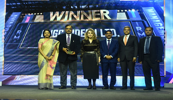 ओएनजीसी विदेश को इंडिया रिस्क मैनेजमेंट अवार्ड प्राप्त हुआ
