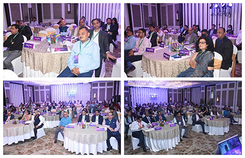 The audience listening attentively to Adil Zainulbhai’s advice on effective management of employees 