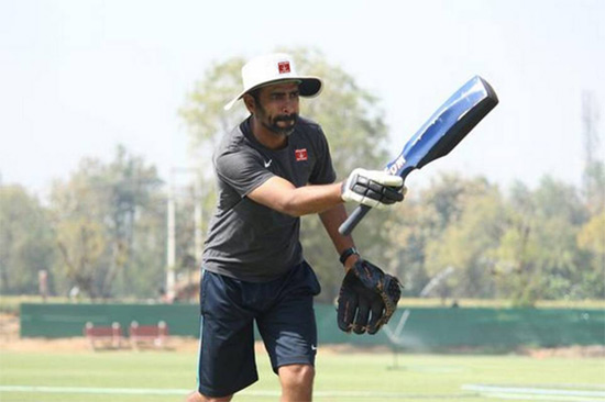 Ajay Ratra during a coaching session