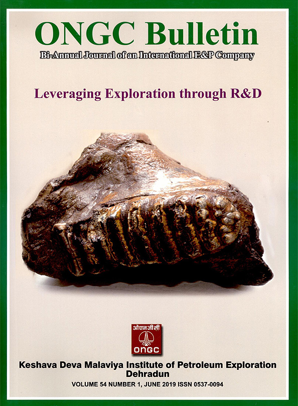 Keshava Deva Malaviya Institute of Petroleum Exploration Dehradun Volume 54 Number 1, June 2019
