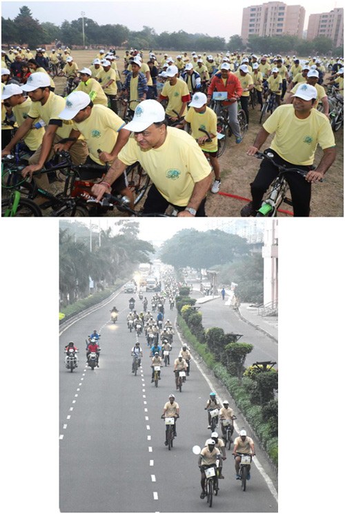 ONGC organizes cyclothon in six metros to create awareness on fuel conservation