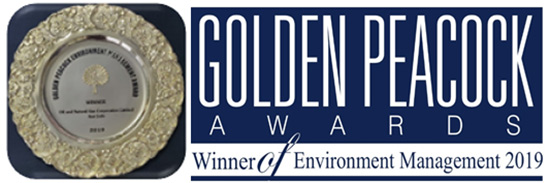 Golden Peacock Environment Management Award 2019