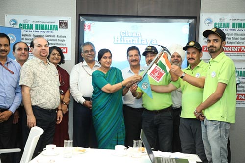 Director (HR) at the Flag-Off Ceremony