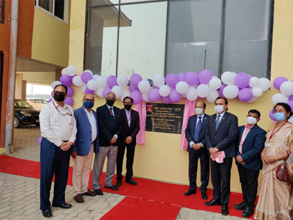 CMD Shashi Shanker inaugurating the residential complex of Siu-Ka-Pha Multi-specialty Hospital