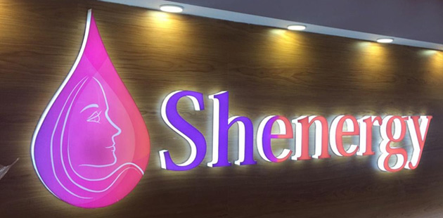 SHENERGY logo at Kiosk 
