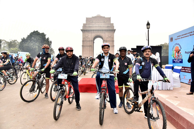 The ONGC Cyclothon event witnessed a huge participation