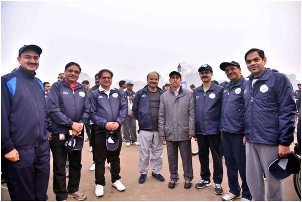 ONGC team participated in “Saksham” Cyclothon.