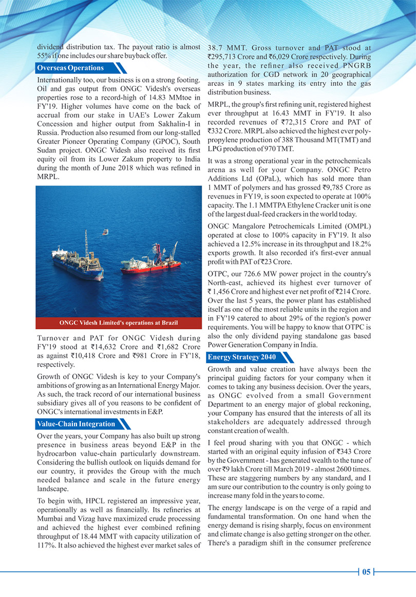 CMDs speech at the 26th AGM