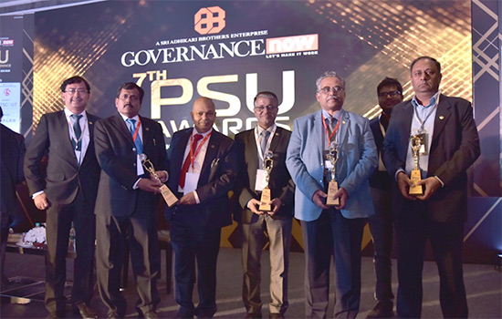 ONGC Executives at the Governance Now 7th PSU awards