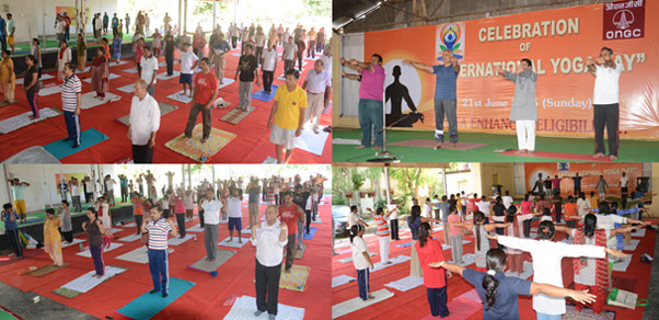 International Day of Yoga saw enthusiastic participation by ONGCians of Tripura Asset