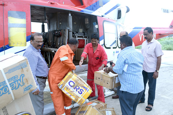 ONGC pitches in with relief support for flood-affected Kerala
