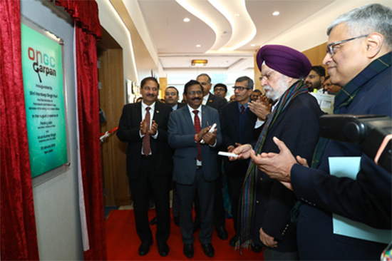 Minister of Petroleum and Natural Gas inaugurates Digital Corporate Visualization Center ONGC DARPAN 