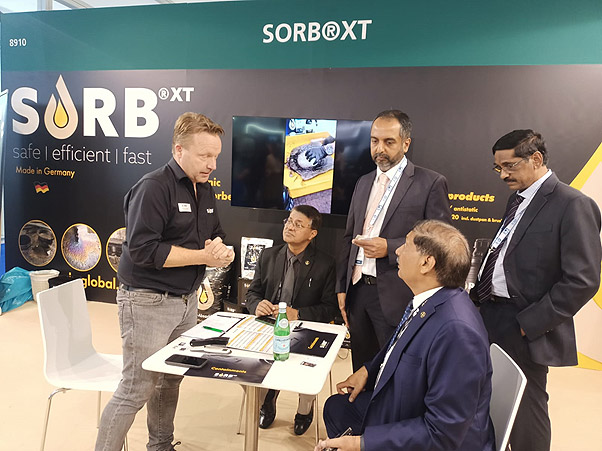 Director (T&FS) with the Sorb XT team at ADIPEC 2022
