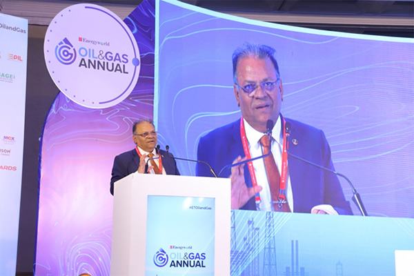 ONGC Chairman and CEO Arun Kumar Singh delivering Special Address at the inaugural of ET Oil and Gas Annual 2023