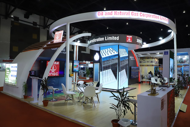ONGC’s  pavilion at the event of GEOIndia 2022