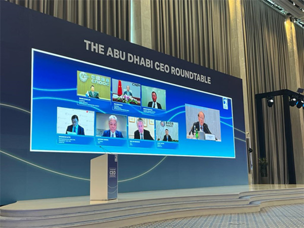The inaugural session of the Abu Dhabi CEOs Roundtable Conference in progress on 30 October